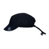 Chaskee Reversible Cap Microfibre Plain, black