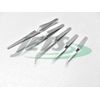 Cross Locking Tweezers Set 5 Cross Lock Soldering Self Closing Straight & Bent