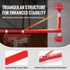 Electric Hoist Support Arm Swinging Holder Scaffold Pole 1320 lbs Max Load