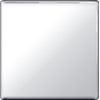 BG Flatplate Screwless 1 Gang Blank-Plate Chrome