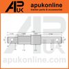 Cat 1/2 Dual Lower Link Implement Pin Replacement for David Brown 1212 1290 1390 Tractor