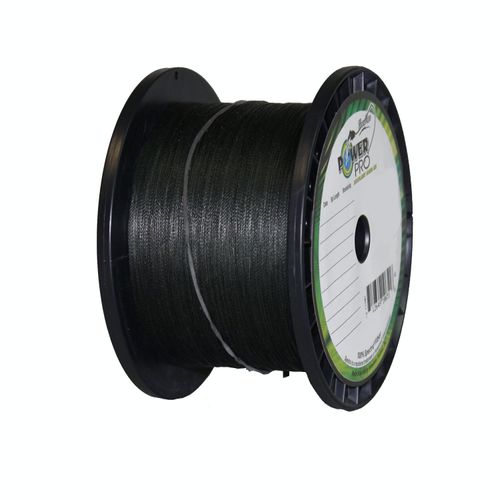 POWERPRO Spectra Fiber Braided Fishing Line, Moss Green, 1500YD/40LB