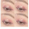 Eyeshadow Palette, Hot Topics on SNS, High Color, No Discarded Colors, Eye Shadow, Glitter, Aisha Palette, Cosmetics, 7 Colors, Daily Use, High Color, Lasting Unique Powder, Cosmetic Tray (03# Chocolate Chip Cookies)