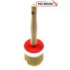 Natural Bristle Round Paint Brush - 1 pc, size fi60 mm