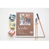 Strathmore Acrylic Paper Pad 9"X12"-10 Sheets -430900