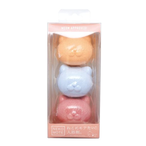 NEKOMOTE Bathball Gift Box BAC64197 Nekomote Bath Ball Gift Box