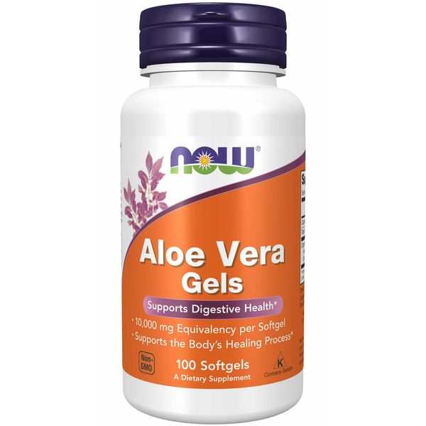 NOW Supplements - Aloe Vera Gels 100 Softgels