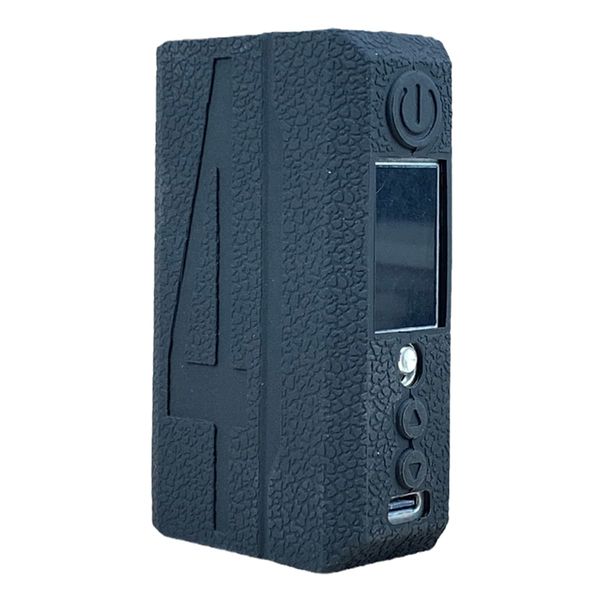 WratryParts Silicone Case Compatible with Voopoo Drag 4 Mod Kit | Protective, Durable Skin, Sleeve, Cover, Wrap, Gel, Case, Shield (Black)