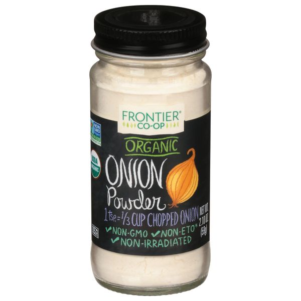 Frontier Herb Organic White Onion Powder, 2.1 oz