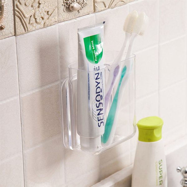 Let&#39;s Easy Transparent Simple Toothbrush Holder Stand