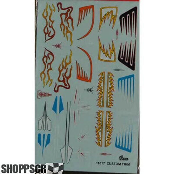 Gofer #11017 Custom Trim Waterslide Decals