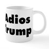 CafePress Adios Trump 20 oz Ceramic Coffee Mega Mug