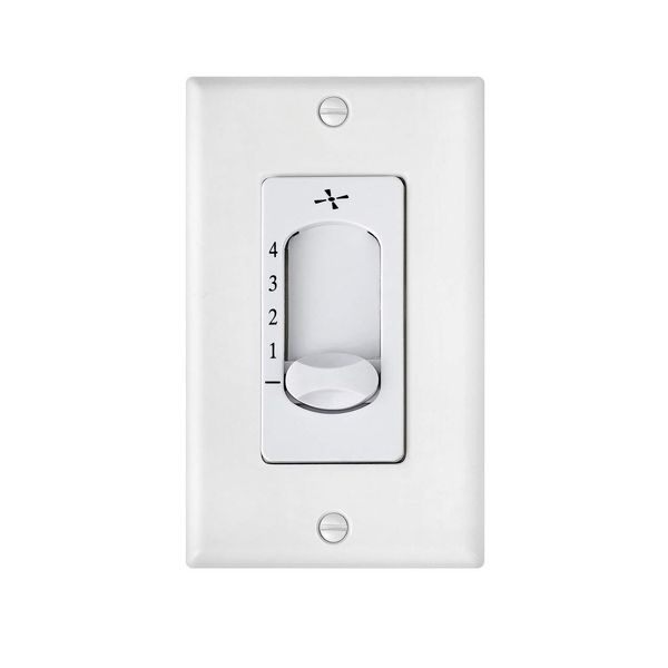 Hinkley Wall Control 4 Speed Slide, White