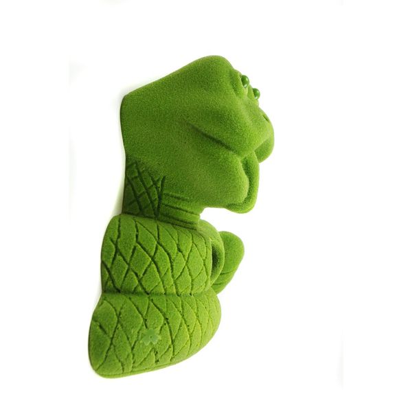 Atomik Climbing Bolt-On Steve The Snake in Lime Green