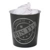 JVL Small Bin It Waste Paper Bin, Set of 2