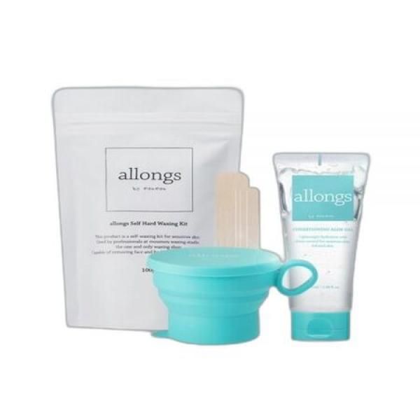 ALLONGS Self Hard Waxing Kit + Aloe Gel 100ml set_MC