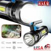 Most Powerful 9900000LM LED Rechargeable Flashlight Tactical Torch High Light