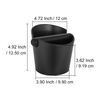APTSPADE Coffee Knock Box Rubber,Coffee Knock Box Container,Coffee Knock Box Small,Espresso Coffee Knock Box