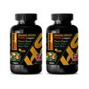detox apple - ORGANIC GREENS COMPLEX - asparagus extract capsules organic 2 BOTT