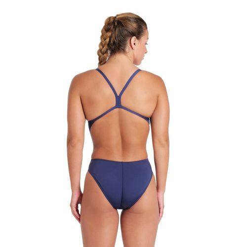 arena Solid Challenge Team One-Piece Women’s Swimsuit, Quick-Drying Bathing Costume, Sporty Swimwear, Made of MaxLife Eco Fabric with Maximum Chlorine Resistance and UPF 50+ UV Protection