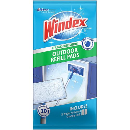 Windex Outdoor Refill Pads 2 Count (2 Count (Pack of 1))
