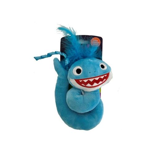 Cosmi Pet LLC 19015202: Toy Cat Shark Twisty Kicker