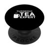 Tea Expert Turmeric Tea Lover PopSockets Swappable PopGrip