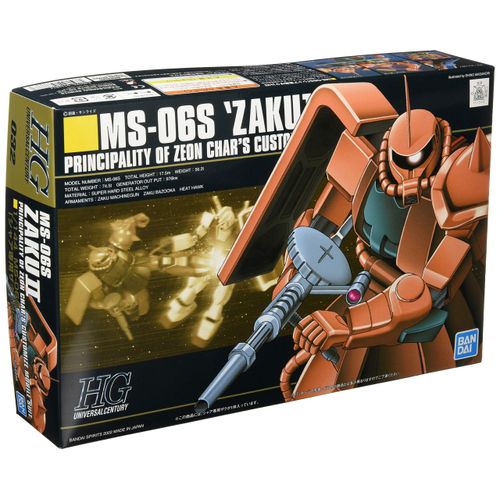 HGUC 1/144 MS-06S Zaku II (Mobile Suit Gundam)