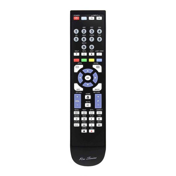 RM Series Replacement Remote Control for PANASONIC TX-40AX630B