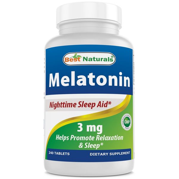 Best Naturals Melatonin 3mg 240 Tablets
