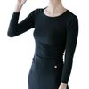 FOOTMARK BASEWEAR Footmark Basewear Long Sleeve (Black, S), Black