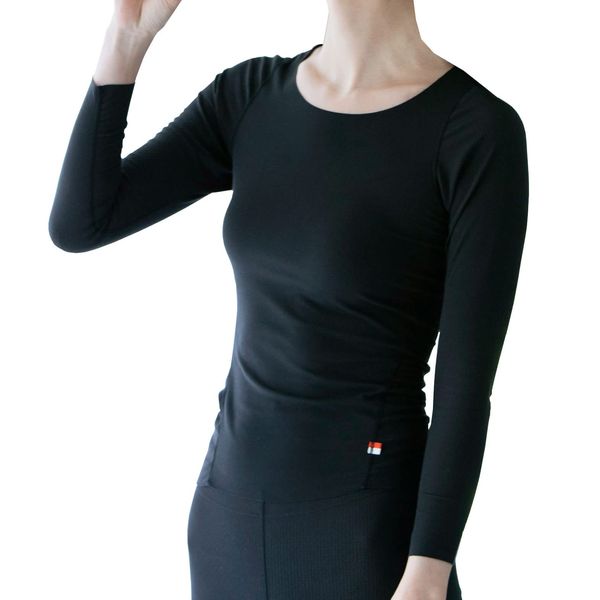 FOOTMARK BASEWEAR Footmark Basewear Long Sleeve (Black, S), Black