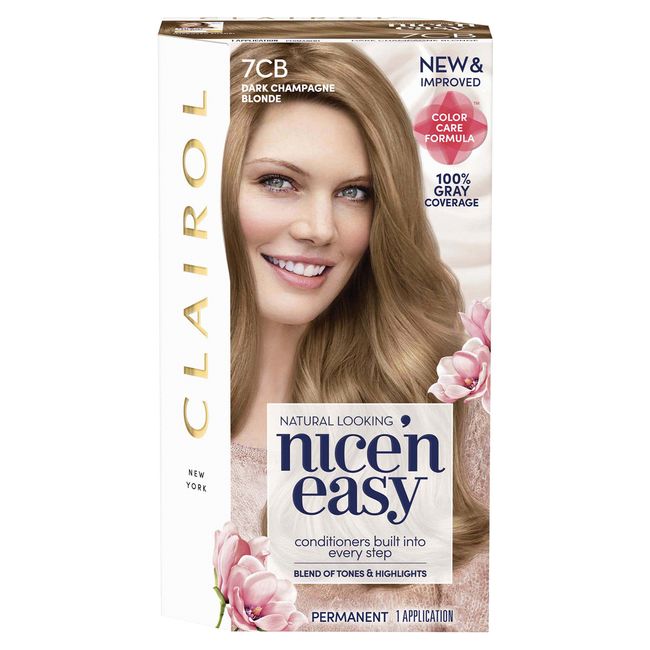 Clairol Nice 'n Easy 7CB Dark Champagne Blonde Permanent Hair Color