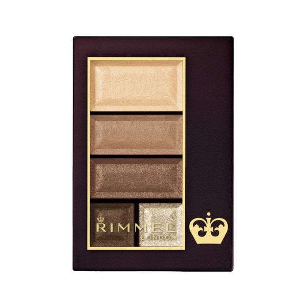 Rimmel Chocolas Wheat Eyes Soft Mat 006 Milk Tea Chocolat Eye Shadow 4.5 Grams (x1)