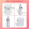 Rieibi Mini Link 2 Case - Protective Case Cover for Fujifilm Instax Mini Link 2 Smartphone Printer with Shoulder Strap - White