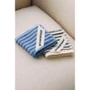 WITH OR WITHOUT Hand Towel (BLU STRIPE)