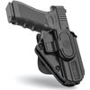 ANOLE Level 2 OWB Paddle Holster Fits Ruger Max 9 Springfield hellcat Multi Guns