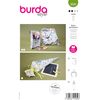 Burda #9200 Sewing Pattern Set Children's Start of School Pencil Case, Gym Bag and School Cone
