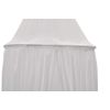 Bed Canopy for Children,Chiffon Princess Mosqutio Net for Bedroom Decoration(Basic,White)