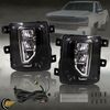 For 2016 2017 2018 Chevy Silverado 1500 LED Fog Lights Bumper Lamp w/Switch/Wire
