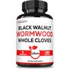 5 in 1 Wormwood Capsules Supplement - Extracted from Black Walnut, Whole Clov...