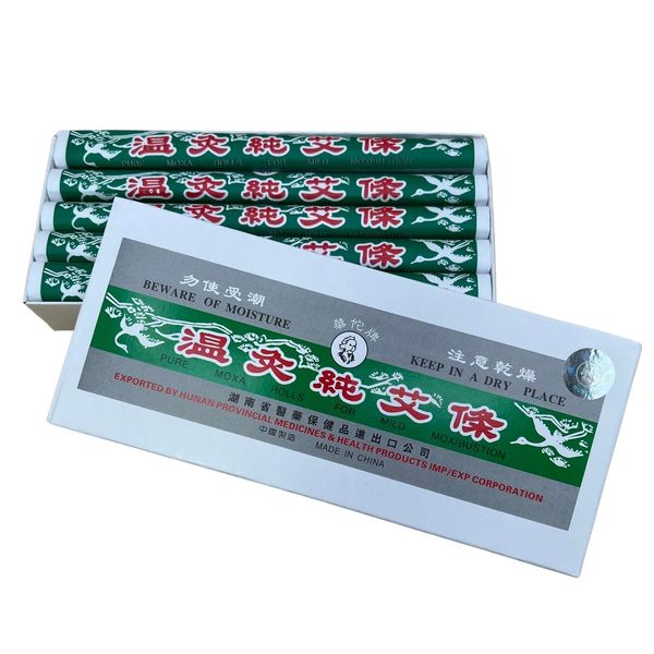 Stick moxibustion warm moxibustion pure moxa sticks 10 copies