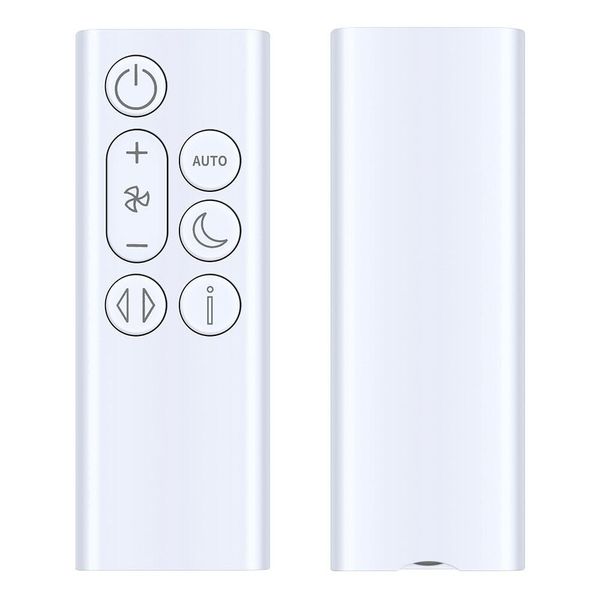 PZL Replacement Remote Control Compatible with Dyson Air Purifier Cool Fan PC1 (White)