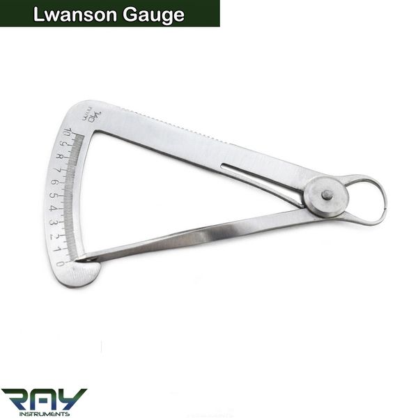 Orthodontic Dental Lwanson Gauge Crown Spring Caliper Measuring Instruments CE