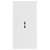 BG EMSW12KYW Euro Module 20AX 2-Way Key Switch - White