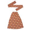 Widmann 70s SET HEADBAND & LEG WARMERS rhombus -