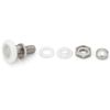 4 x Replacement Shower Door Rollers/Runners/Wheels/Pulleys 25mm Wheel Diameter L004