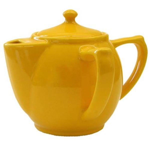 Wade Dignity Two Handled Teapot - Yellow (16oz)