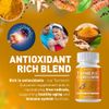 Turmeric Pepper Black Curcumin Extract Capsules 95% Bioperine Tumeric 120 Caps