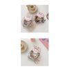 OWIEOW Hair Elastic Ring Knotless Inner Diameter 6 Piece Set Color Girls Hair Clip Ladies Ring Rubber Popular (Blue)